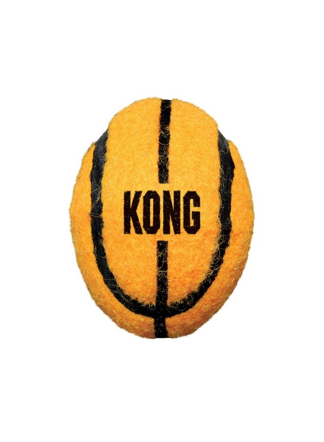 KONG Sport Balls for Dogs, Durable Fetch Toy with Extra-Thick Rubber Walls, Safer & Tougher Than Tennis Balls, High Bounce, Non-Toxic, Gentle on Teeth & Gums, Medium (Pack of 3) - Image 1